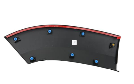 LISTWA ZEWN FIAT DUCATO 14> BŁOTNIK PRZÓD PR BLACK CZARNA