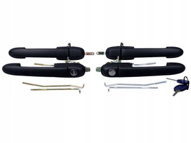 FT94528 KLAMKA ZEWN FIAT BRAVA/BRAVO 95> PRZÓD TYŁ KPL LE PR SET