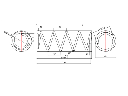 FT12203 SPRĘŻYNA ZAWIESZENIA PRZÓD FIAT PUNTO 99>