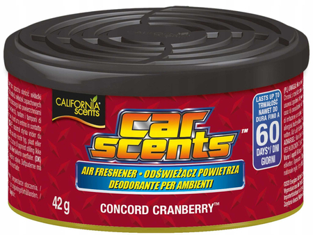 CHK CS 012 ZAPACH - CALIFORNIA PUSZKA CRANBERRY