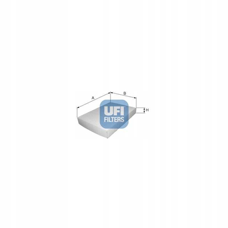 UFI 53.130.00 FILTR KABINOWY FIAT DUCATO 06> JUMPER 06> ZWYKŁY