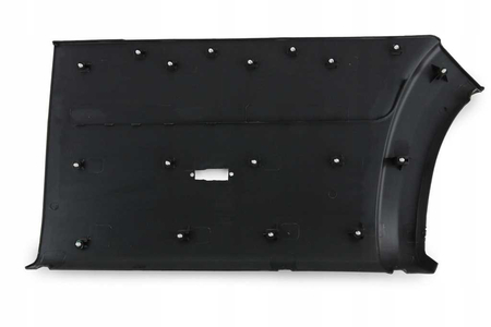 FT90881 LISTWA ZEWNĘTRZNA SZEROKA LEWY TYŁ FIAT DUCATO 14- HEAVY BLACK CZARNA