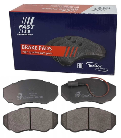 FT29107 KLOCKI HAM FIAT DUCATO 02> PRZÓD 1-CZUJNIK 10/14Q