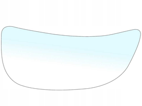 FT88589 SZKŁO LUSTERKA LEWY DÓŁ RENAULT TRAFIC 01-