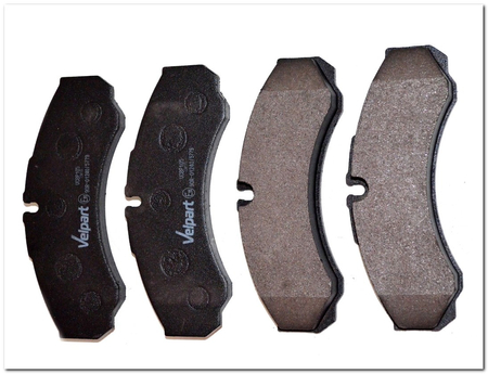 VCBP105 KLOCKI HAMULCOWE PRZÓD TYŁ IVECO DAILY WVA29121