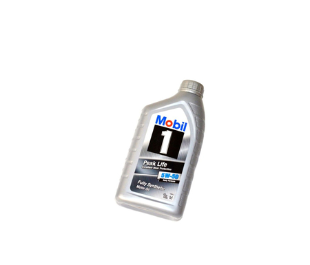 MOB 0007 OLEJ SILNIK -  5W50 MOBIL 1 PEAK LIFE 1L