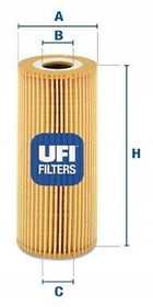 UFI 25.011.00 FILTR OLEJU FORD GALAXY 1.9 TDI