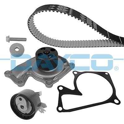DY KTBWP8860 ZESTAW PASEK ROZRZĄDU RENAULT KANGOO 08> 1.5 dCi