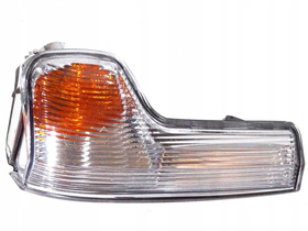 FT87332 KIERUNKOWSKAZ LUSTERKA LEWY IVECO DAILY 14- BIAŁY WKŁADKA POMARŃCZ