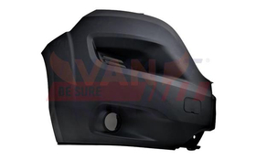 FT91475G ZDERZAK FIAT DUCATO 14> PRZÓD PR CZARNY HALOGENY LIGHT 18> BEZ ZAŚLEPKI