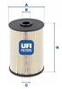 UFI 26.021.00 FILTR PAL VW BEETLE/MAGGIOLINO 2.0TDI/ GOLF 2.0TDI/ JETTA 2.0TDI 12>