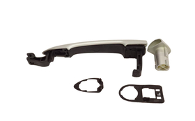 KLAMKA ZEWN RENAULT MEGANE III 08> PRZÓD/TYŁ L/P SILVER