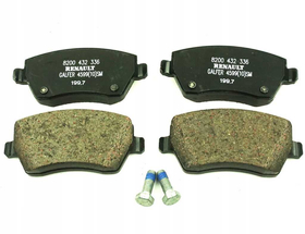 410608481R KLOCKI HAMULCOWE PRZÓD RENAULT KANGOO CLIO MODUS