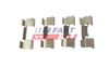 FT10267 SPRĘŻYNY ZACISKU HAM FIAT DUCATO 06> PRZÓD BLASZKA 175X110MM BREMBO