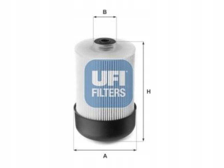 UFI 26.115.00 FILTR PALIWA RENAULT KANGOO 08> 1.5 dCi 17>