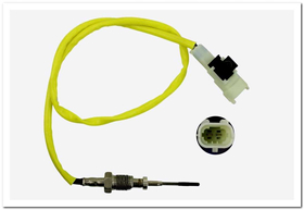 5801856537 CZUJNIK TEMPERATURY SPALIN FILTR DPF IVECO DAILY 14- ŻÓŁTY 2.3/3.0JTD