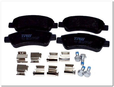 TRW GDB1682 KLOCKI HAMULCOWE TYŁ FIAT DUCATO 06-