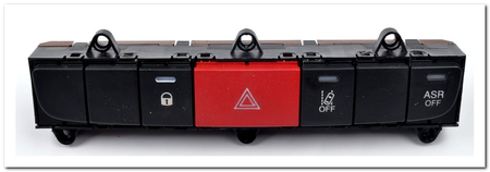 ZZ 735586150 B PANEL WYŁĄCZNIKÓW FIAT DUCATO 14> ŚRODEK