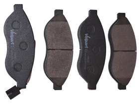 VCBP107 KLOCKI HAMULCOWE PRZÓD FIAT DUCATO 02- 1-CZUJNIK 12/15/17Q LIGHT