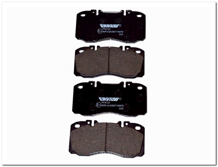 ERR PF9122 KLOCKI HAMULCOWE PRZÓD IVECO DAILY 06- BEZ CZUJNIKA