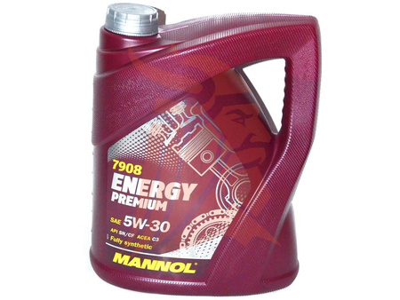 OLEJ SILNIKOWY -  5W30 MANNOL ENERGY PREMIUM 5L