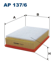 FIL AP 137/6 FILTR POWIETRZA RENAULT MASTER 10> 2.3 dCi