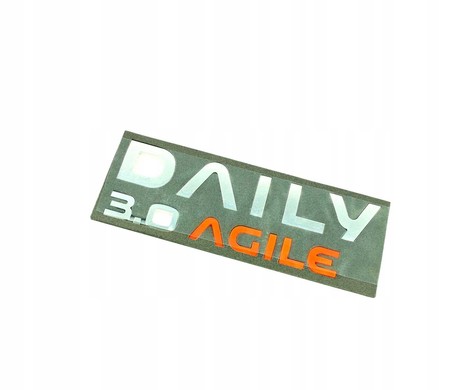 EMBLEMAT TYŁ IVECO DAILY 06- "DAILY 3.0 AGILE"