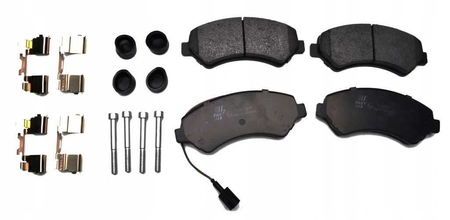 FT29152HD KLOCKI HAM FIAT DUCATO 06> PRZÓD 1-CZUJNIK 17Q HEAVY