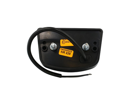 FT87706 LAMPA TABLICY REJESTR FIAT DUCATO 06-/14- TRUCK LED CZARNA