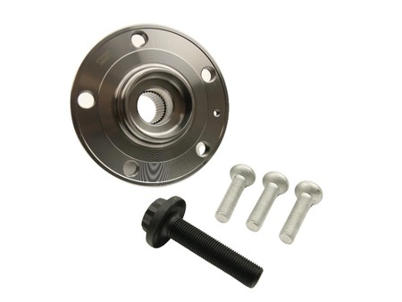 ŁOŻYSKO + PIASTA KOŁA PRZÓD Z ABS AUDI A3 8P SEAT LEON SKODA VW GOLF V VI