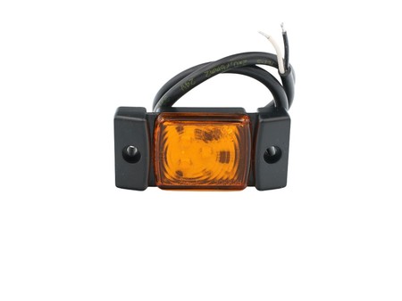 LAMPA OBRYSOWA POMARAŃCZOWA LED FIAT DUCATO 06-/14- TRUCK  KWADRAT