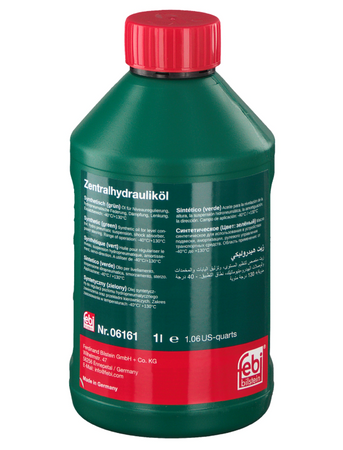 OLEJ DO WSPOMAGANIA KIEROWNICY HYDRAULICZNY - SYNTETYCZNY ZIELONY 1L