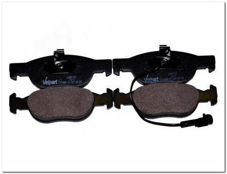 VCBP101 KLOCKI HAMULCOWE PRZÓD FIAT BRAVA/BRAVO 95- 1-CZUJNIK