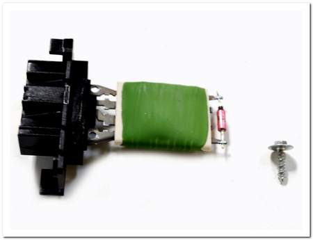 55702407 OPORNIK NAGRZEWNICY CITROEN JUMPER 06> W TUNELU DMUCHAWY