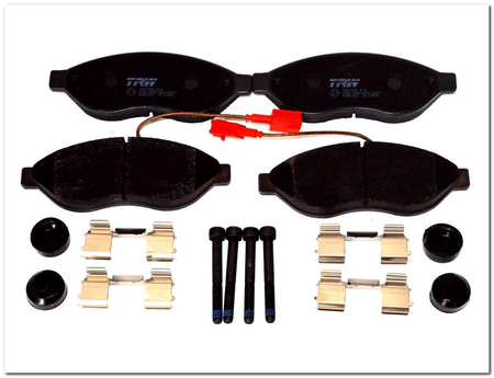 TRW GDB1681 KLOCKI HAM FIAT DUCATO 06> PRZÓD