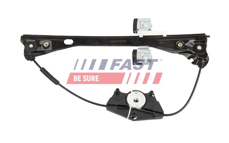 FT01395 PODNOŚNIK SZYBY SKODA FABIA II 06> PRZÓD PR ELEKTR BEZ SILNIKA