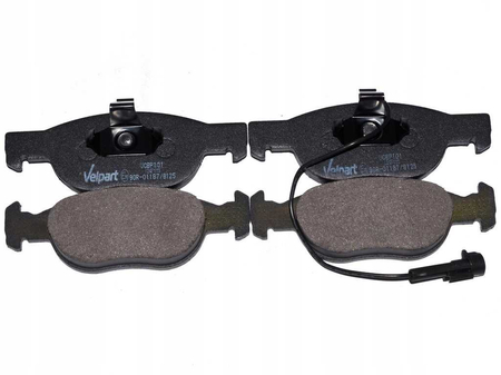 VCBP101 KLOCKI HAMULCOWE PRZÓD FIAT BRAVA/BRAVO 95- 1-CZUJNIK