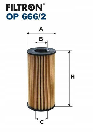 FIL OE 666/2 FILTR OLEJU FIAT TALENTO 16> 1.6 JTD