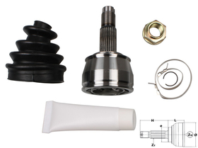 FT25073K PRZEGUB NAPĘDOWY HOMOKIN FIAT PANDA 03> ZEWNETRZNY 1.3JTD