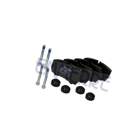 EM 960911E3 KLOCKI HAMULCOWE TYŁ IVECO DAILY 00- 29L / 35C / 50C BEZ CZUJNIKA