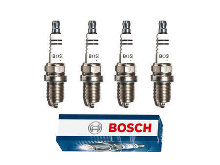 4x ŚWIECA ZAPŁONOWA BOSCH -FR7DC+ SUPER PLUS +8