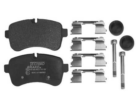 KLOCKI HAM IVECO DAILY 06> TYŁ BEZ CZUJNIKA 35C14/C16/C18