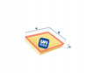 UFI 30.107.00 FILTR POWIETRZA OPEL ASTRA 1.4/ ZAFIRA 1.6/ 10>