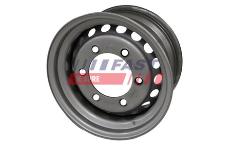 FT10552 FELGA STALOWA MERCEDES SPRINTER 907/910 SZARY 8.5J X 16"| ET63 | 6 X 205 CH161