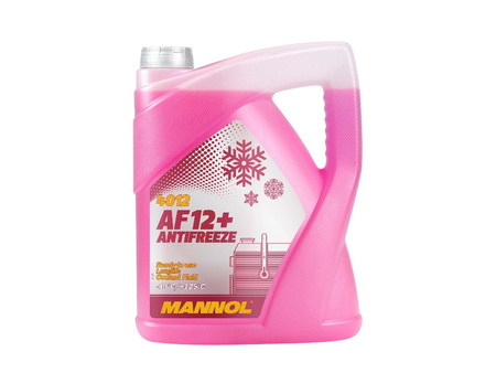 MANNOL PŁYN DO CHŁODNIC -40C G12 5L CZERWONY