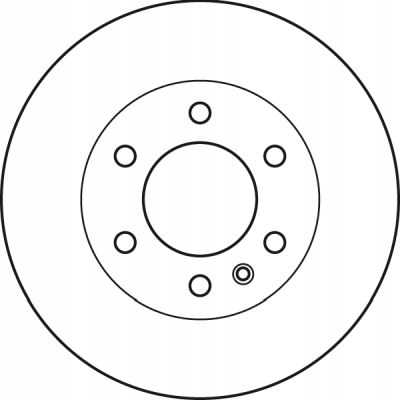 TRW DF4822S TARCZA HAMULCOWA PRZÓD L/P MERCEDES SPRINTER 06- 906