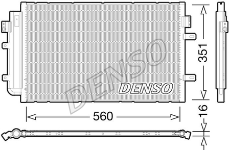 DNS DCN12005 SKRAPLACZ KLIMAT IVECO DAILY 06- 2.3 JTD