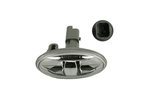 6325.G3 KIERUNKOWSKAZ CITROEN BERLINGO 08> BŁOTNIK L/P PRZEZROCZYSTY