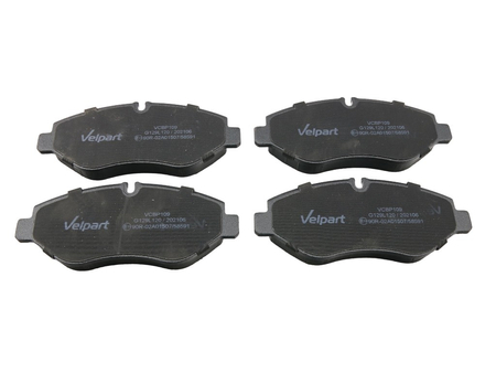 VCBP109 KLOCKI HAM IVECO DAILY 06> PRZÓD BEZ CZUJNIKA 35C14/C16/C18