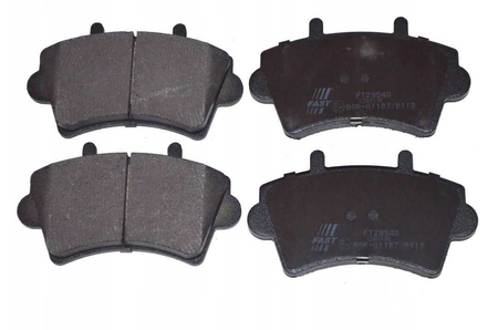 FT29540 KLOCKI HAM RENAULT MASTER 98> PRZÓD BEZ CZUJNIKA 03>